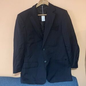 Hugo Boss dark brown stripe Blazer